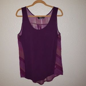 Purple A.N.A tank top size XL